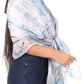 Sakkas Nichole summer gauze featherweight patterned versitile sheer scarf wrap