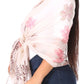 Sakkas Nichole summer gauze featherweight patterned versitile sheer scarf wrap