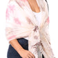 Sakkas Nichole summer gauze featherweight patterned versitile sheer scarf wrap