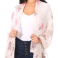 Sakkas Nichole summer gauze featherweight patterned versitile sheer scarf wrap