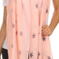 Sakkas Nichole summer gauze featherweight patterned versitile sheer scarf wrap