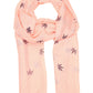 Sakkas Nichole summer gauze featherweight patterned versitile sheer scarf wrap