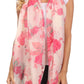 Sakkas Nichole summer gauze featherweight patterned versitile sheer scarf wrap