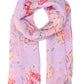 Sakkas Nichole summer gauze featherweight patterned versitile sheer scarf wrap