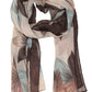 Sakkas Nichole summer gauze featherweight patterned versitile sheer scarf wrap