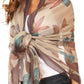 Sakkas Nichole summer gauze featherweight patterned versitile sheer scarf wrap