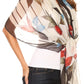 Sakkas Nichole summer gauze featherweight patterned versitile sheer scarf wrap