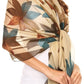 Sakkas Nichole summer gauze featherweight patterned versitile sheer scarf wrap