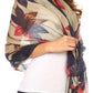 Sakkas Nichole summer gauze featherweight patterned versitile sheer scarf wrap