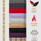 Sakkas Booker Cashmere Feel Solid Colored Unisex Winter Scarf With Fringe