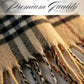 Sakkas Booker Cashmere Feel Solid Colored Unisex Winter Scarf With Fringe
