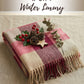 Sakkas Booker Cashmere Feel Solid Colored Unisex Winter Scarf With Fringe