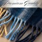 Sakkas Booker Cashmere Feel Solid Colored Unisex Winter Scarf With Fringe