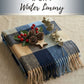 Sakkas Booker Cashmere Feel Solid Colored Unisex Winter Scarf With Fringe