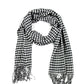 Sakkas Booker Cashmere Feel Solid Colored Unisex Winter Scarf With Fringe