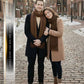 Sakkas Booker Cashmere Feel Solid Colored Unisex Winter Scarf With Fringe