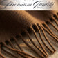 Sakkas Booker Cashmere Feel Solid Colored Unisex Winter Scarf With Fringe