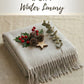 Sakkas Booker Cashmere Feel Solid Colored Unisex Winter Scarf With Fringe