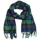 Sakkas Booker Cashmere Feel Solid Colored Unisex Winter Scarf With Fringe