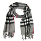 Sakkas Booker Cashmere Feel Solid Colored Unisex Winter Scarf With Fringe