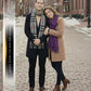 Sakkas Booker Cashmere Feel Solid Colored Unisex Winter Scarf With Fringe