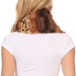 Sakkas Manula Long Wide Infinity Wrap Around Fuzzy Fur Fall Winter Classic Scarf