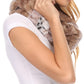 Sakkas Manula Long Wide Infinity Wrap Around Fuzzy Fur Fall Winter Classic Scarf