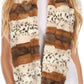 Sakkas Manula Long Wide Infinity Wrap Around Fuzzy Fur Fall Winter Classic Scarf