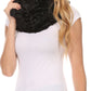 Sakkas Mellah Long Wide Soft Fuzzy Furry Fur Infinity Fall Winter Wrap Scarf