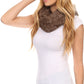 Sakkas Mellah Long Wide Soft Fuzzy Furry Fur Infinity Fall Winter Wrap Scarf