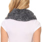 Sakkas Mellah Long Wide Soft Fuzzy Furry Fur Infinity Fall Winter Wrap Scarf