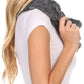Sakkas Mellah Long Wide Soft Fuzzy Furry Fur Infinity Fall Winter Wrap Scarf