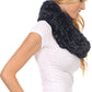 Sakkas Mellah Long Wide Soft Fuzzy Furry Fur Infinity Fall Winter Wrap Scarf
