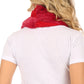 Sakkas Dalien Short Length Two Sided Faux Fur Ribbed Cable Knit Infinity Scarf
