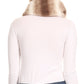 Sakkas Rhie Long Lightweight Faux Fur Ombre Colored Warm Soft Infinity Scarf