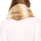 Sakkas Rhie Long Lightweight Faux Fur Ombre Colored Warm Soft Infinity Scarf