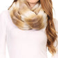 Sakkas Rhie Long Lightweight Faux Fur Ombre Colored Warm Soft Infinity Scarf