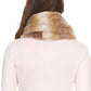 Sakkas Rhie Long Lightweight Faux Fur Ombre Colored Warm Soft Infinity Scarf
