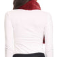 Sakkas Malen Long Rectangle Faux Fur Warm Soft Furry Wrap Around Loophole Scarf
