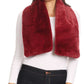 Sakkas Malen Long Rectangle Faux Fur Warm Soft Furry Wrap Around Loophole Scarf