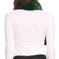 Sakkas Malen Long Rectangle Faux Fur Warm Soft Furry Wrap Around Loophole Scarf