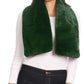 Sakkas Malen Long Rectangle Faux Fur Warm Soft Furry Wrap Around Loophole Scarf