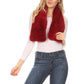 Sakkas Kiy Loophole Faux Fur Long Soft Warm Comfortable Textured Bow Scarf