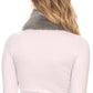 Sakkas Kiy Loophole Faux Fur Long Soft Warm Comfortable Textured Bow Scarf