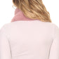 Sakkas Kiy Loophole Faux Fur Long Soft Warm Comfortable Textured Bow Scarf