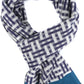 Sakkas Jiel Long Wide Classic Multi Colored Pattern UniSex Cashmere Feel Scarf
