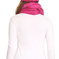Sakkas Olliey Long Wide Classic Cable Knit Fur Lined Infinity Scarf And Hat Set
