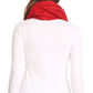 Sakkas Olliey Long Wide Classic Cable Knit Fur Lined Infinity Scarf And Hat Set