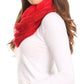 Sakkas Olliey Long Wide Classic Cable Knit Fur Lined Infinity Scarf And Hat Set