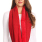 Sakkas Balencia Cool Girl Long Wide Soft Fur Lined Infinity Scarf Beanie Hat Set
